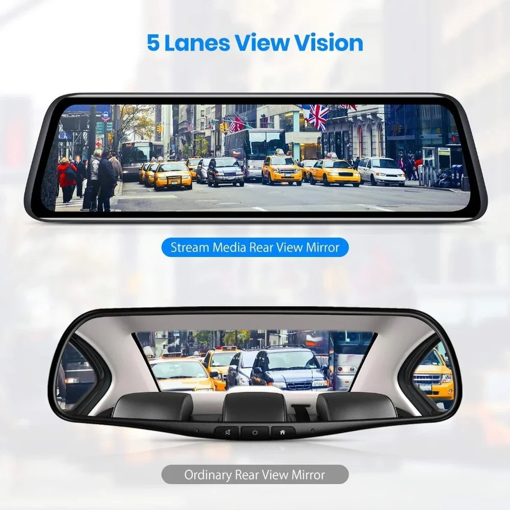 New Auto-Vox Mirror Dash Cam **Not included in BOGO